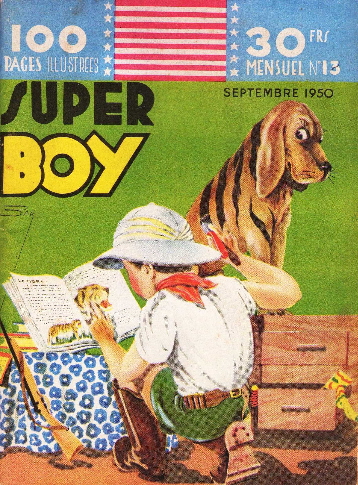 Scan de la Couverture Super Boy 1er n 13
